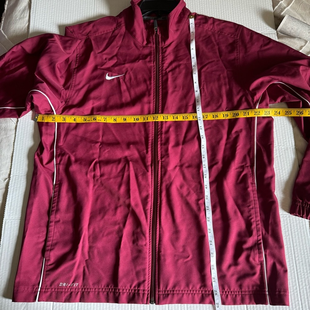 Nike full zip dri fit windbreaker size large - Picture 5 of 6